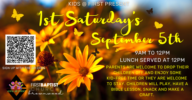 First Saturday's @ First 