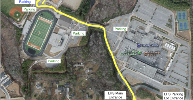 Lanier H.S. Softball Home Games