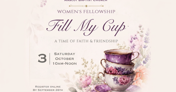 "Fill My Cup" Women's Event