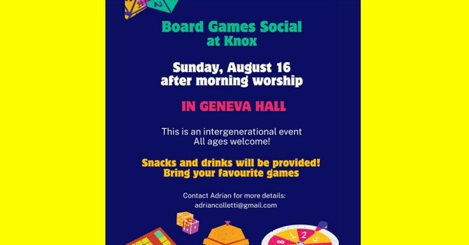 Board Games @ Knox