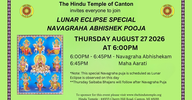Lunar Eclipse Special Navagraha Abhishek Puja