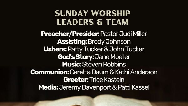 Leading us in Worship