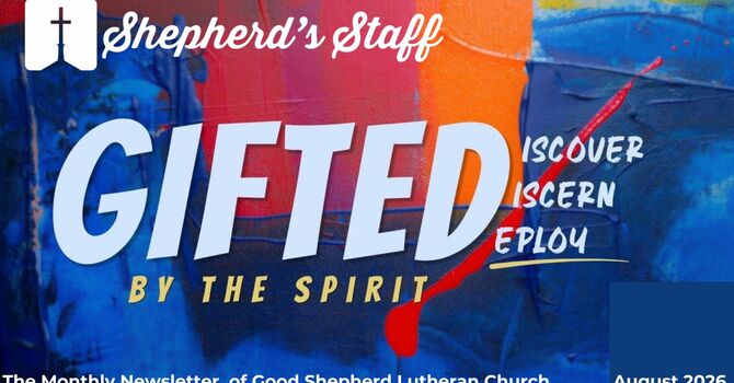 Shepherd's Staff Newsletter August 2026 image