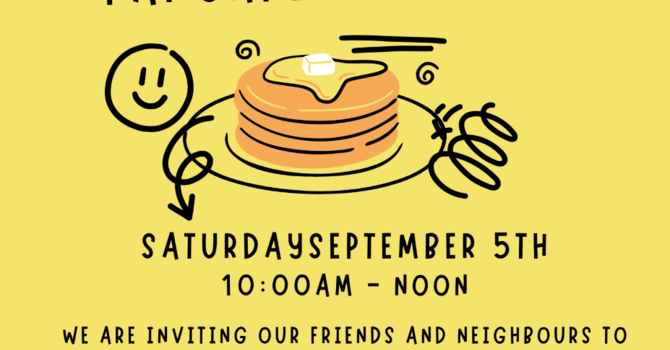 Invitation to Our Pancake Breakfast & Open House 