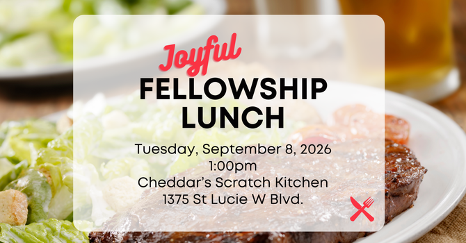 Joyful Fellowship Lunch
