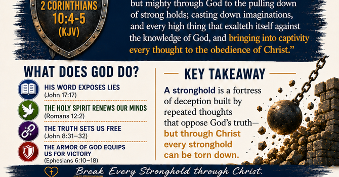 Corporate Prayer: Breaking Down Strongholds