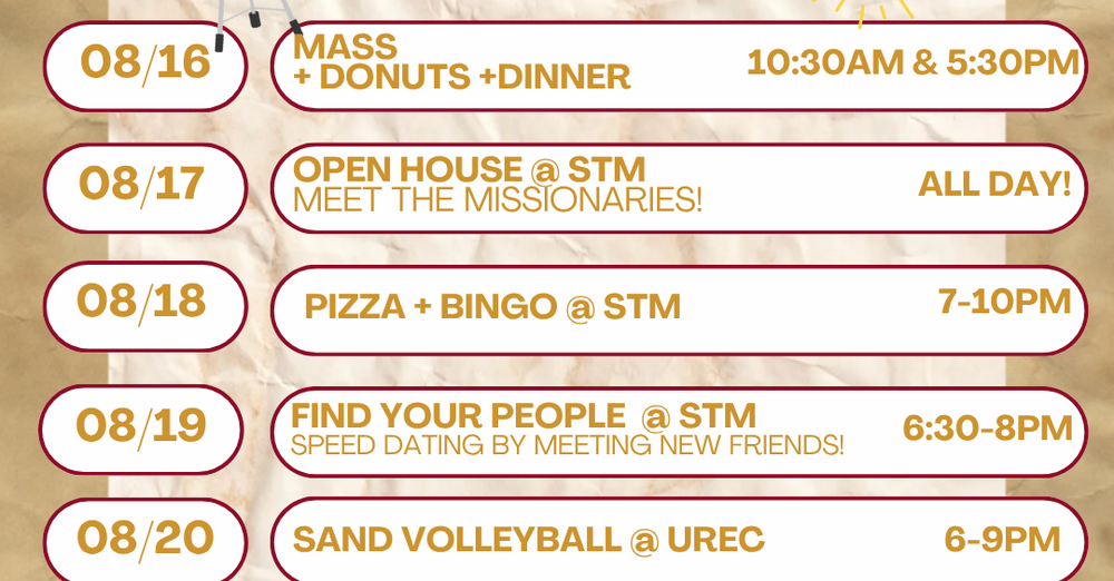 WSU Week of Welcome