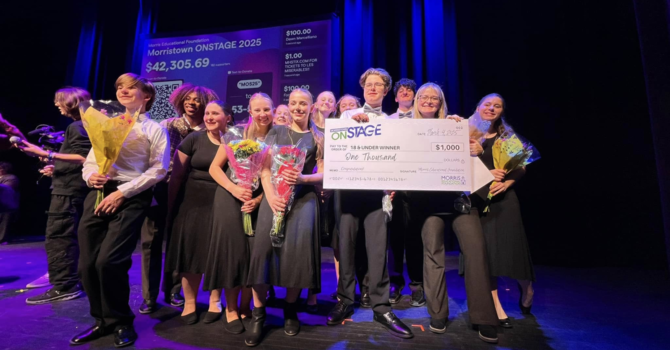 Walsh Memorial Bell Choir wins 2025 Morristown Onstage! image