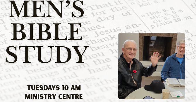 Men's Bible Study with Bud