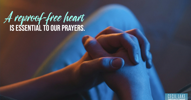 “A REPROOF-FREE HEART” image