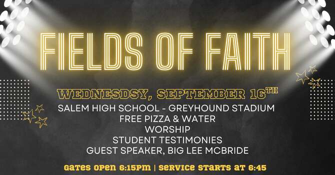 Fields of Faith 2026