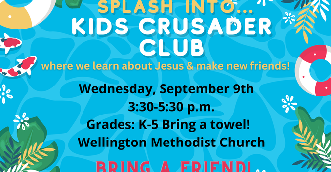 Kids Crusader Club Kick-Off Splash Day!