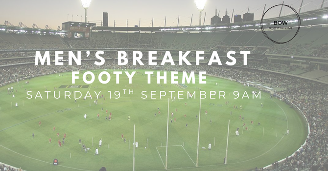 Men's Footy Breakfast
