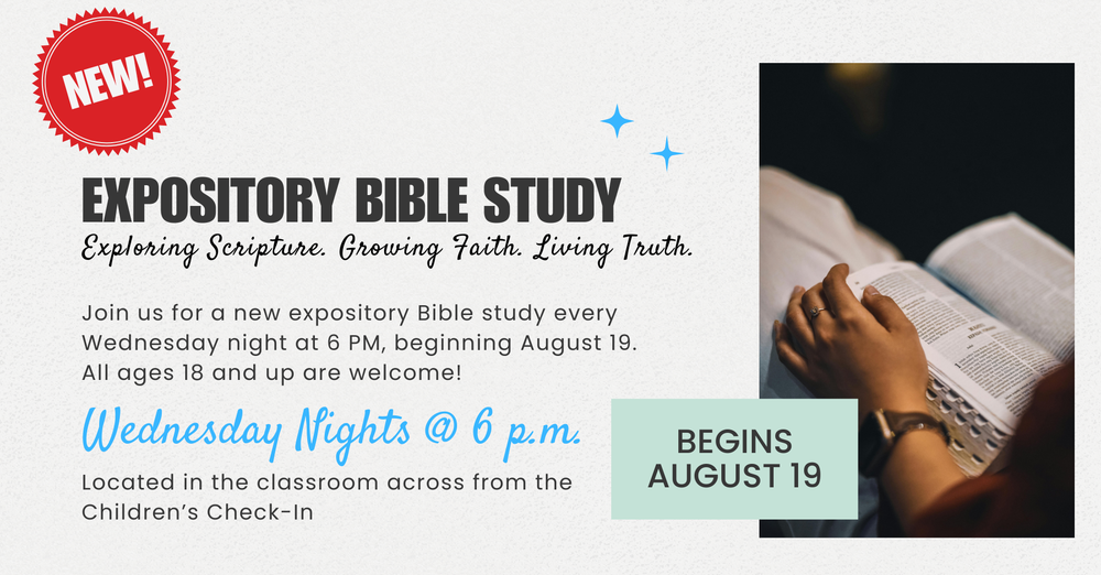 Co-Ed Expository Bible Study