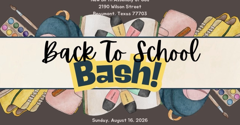 Back to School Bash