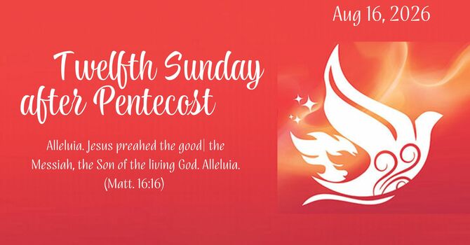 Twelfth Sunday after Pentecost image