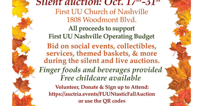Get Ready for the FUUNtastic Fall Auction image