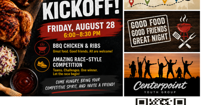 Youth Group Kick Off Night