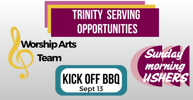 Serving Opportunities!
