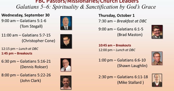 2026 Fall Bible Conference