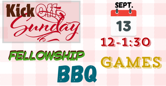 Kick Off SUNDAY!