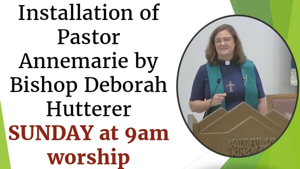 Installation of Rev. Annemarie Burke