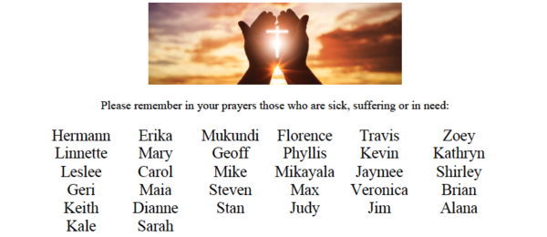 Diocesan Prayers
