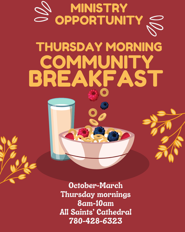 Fall Breakfast Ministry Opportunity