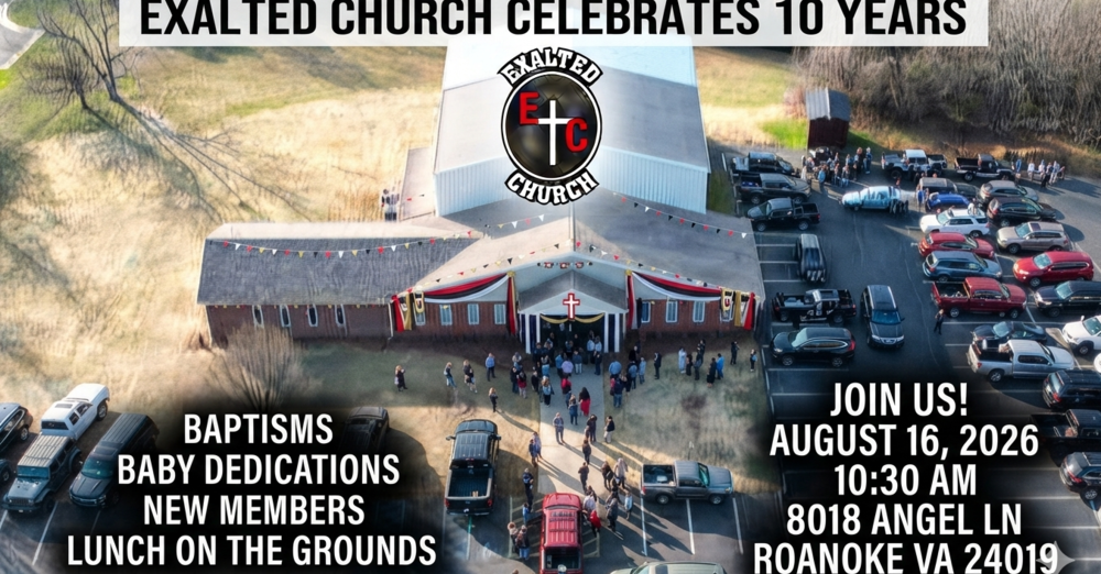 Exalted Church 10 Year Celebration