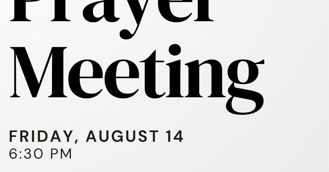 Men's Prayer Meeting
