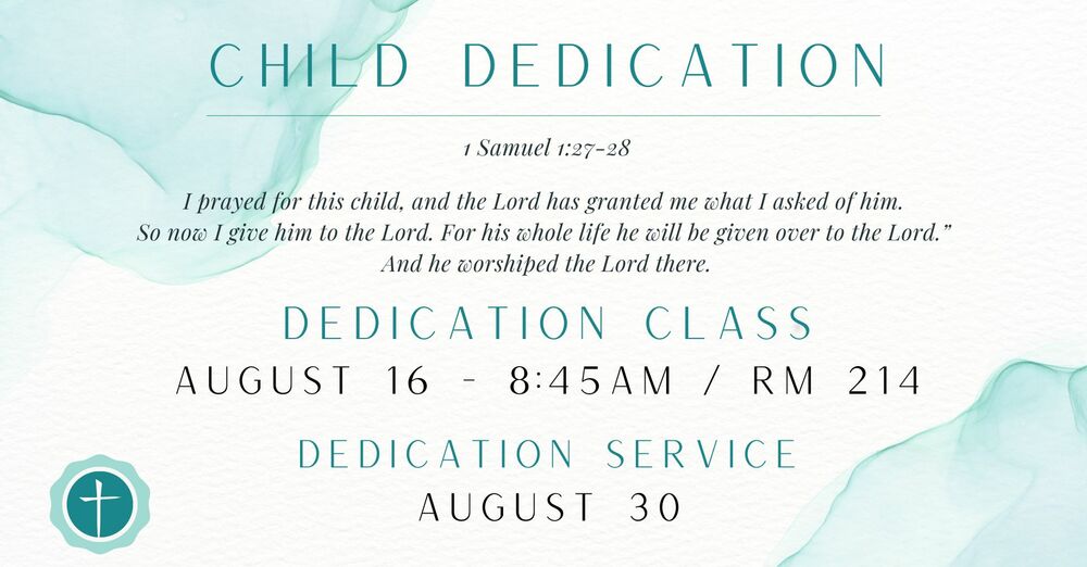 Child Dedication Class