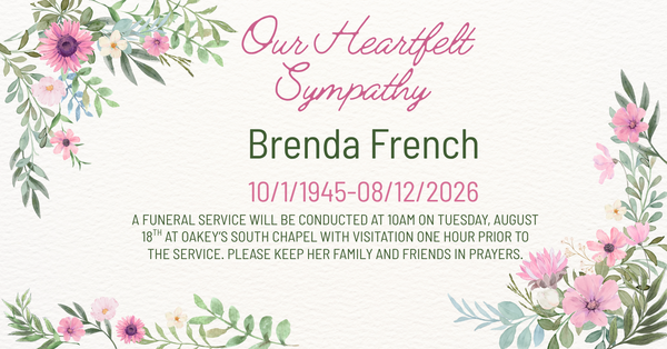 Sympathy and Condolences