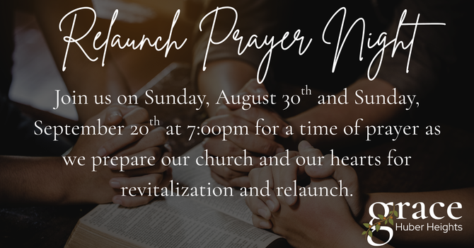 Relaunch Prayer Night