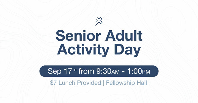 Senior Adult Activity Day