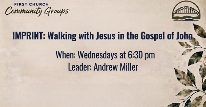 IMPRINT: Walking with Jesus in the Gospel of John