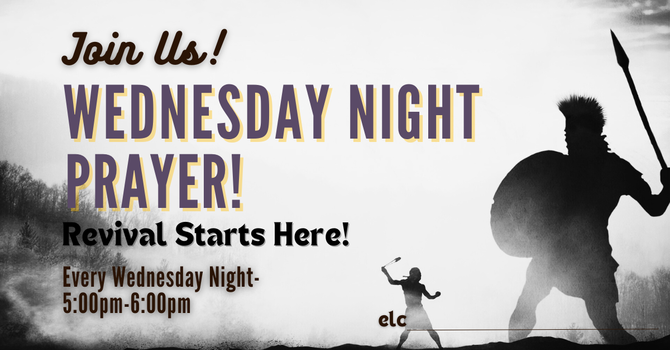 Wednesday Night Prayer