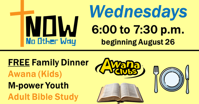 NOW Wednesday Nights - Fall 2026