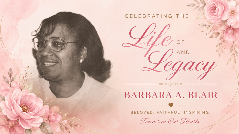 Celebration of Life - Barbara Blair