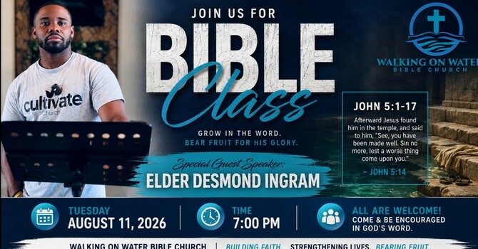 Elder Des Ingram - John 5:1-17 image