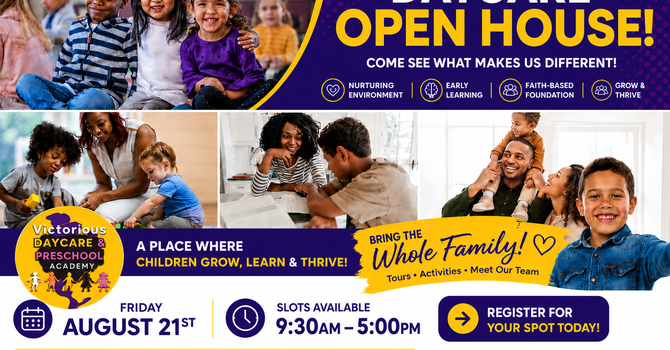 Daycare & Preschool Academy Open House
