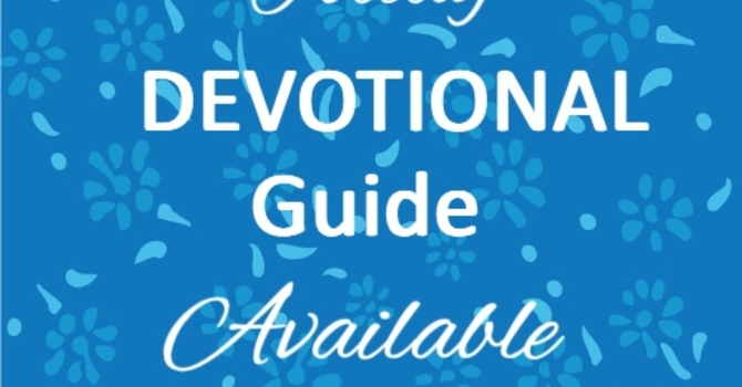 TODAY DEVOTIONAL GUIDE image
