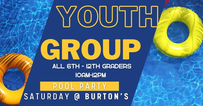 Youth Pool Party - August 22