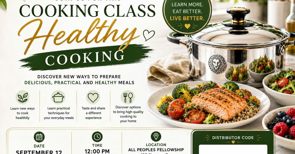 Healthy Cooking Class