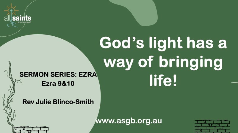 God's Light Has A Way Of Bringing Life!
