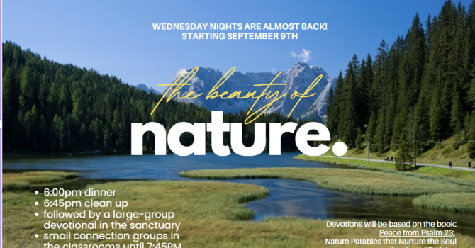 WEDNESDAY NIGHT EVENTS START SEPTEMBER 9th