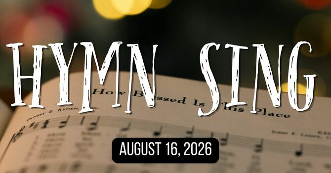 Hymn Sing & Ice Cream Social