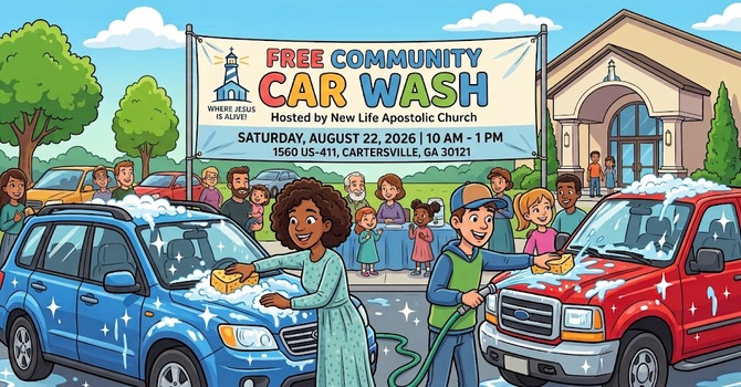 Free Community Car Wash