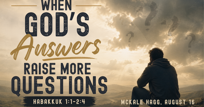 When God's Answers Raise More Questions