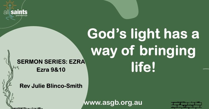 God's Light Has A Way Of Bringing Life!