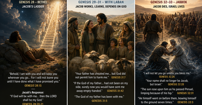 DESIRE → DEPENDENCE → DEATH | The Life of Jacob image